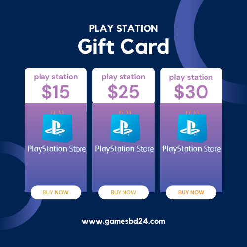 play station Gift Card Buy With Bkash